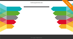 Desktop Screenshot of mekong-bremen.de